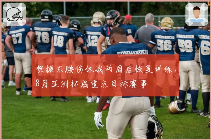 樊振东腰伤休战两周后恢复训练，8月亚洲杯成重点目标赛事
