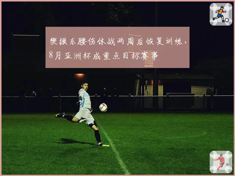 樊振东腰伤休战两周后恢复训练，8月亚洲杯成重点目标赛事